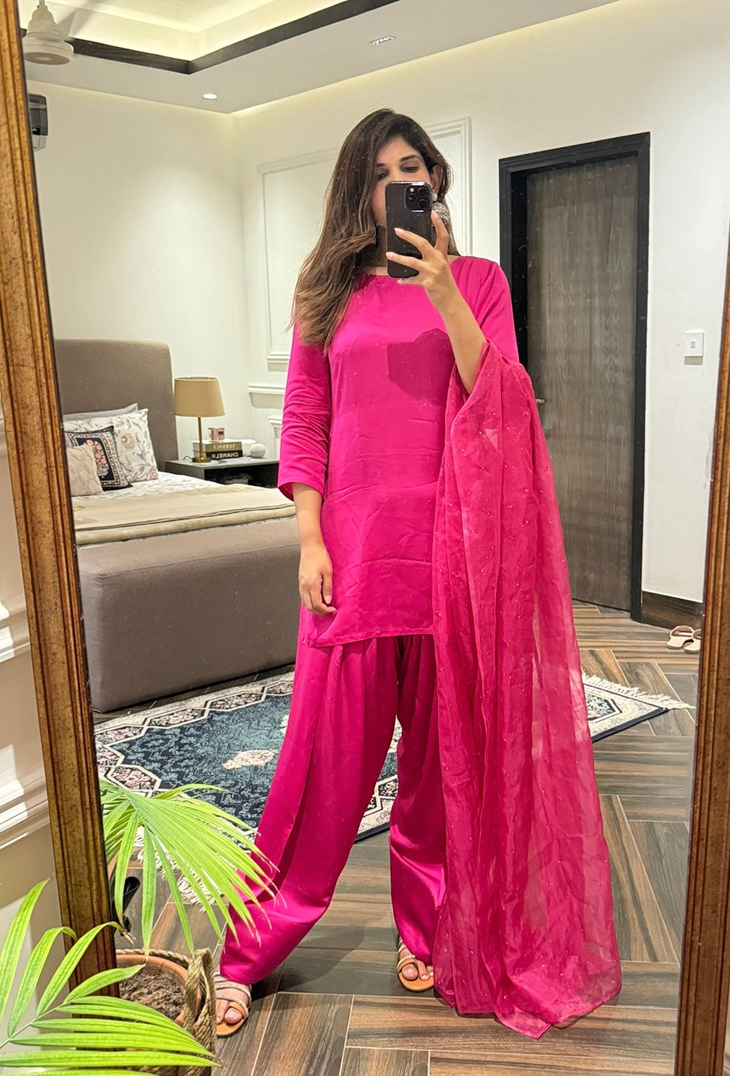 FS-04 Farshi SHalwar with Mukesh Chata duppata