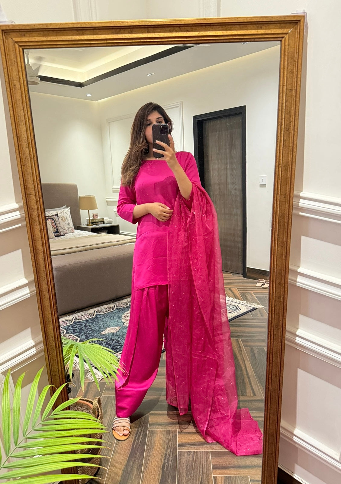 FS-04 Farshi SHalwar with Mukesh Chata duppata