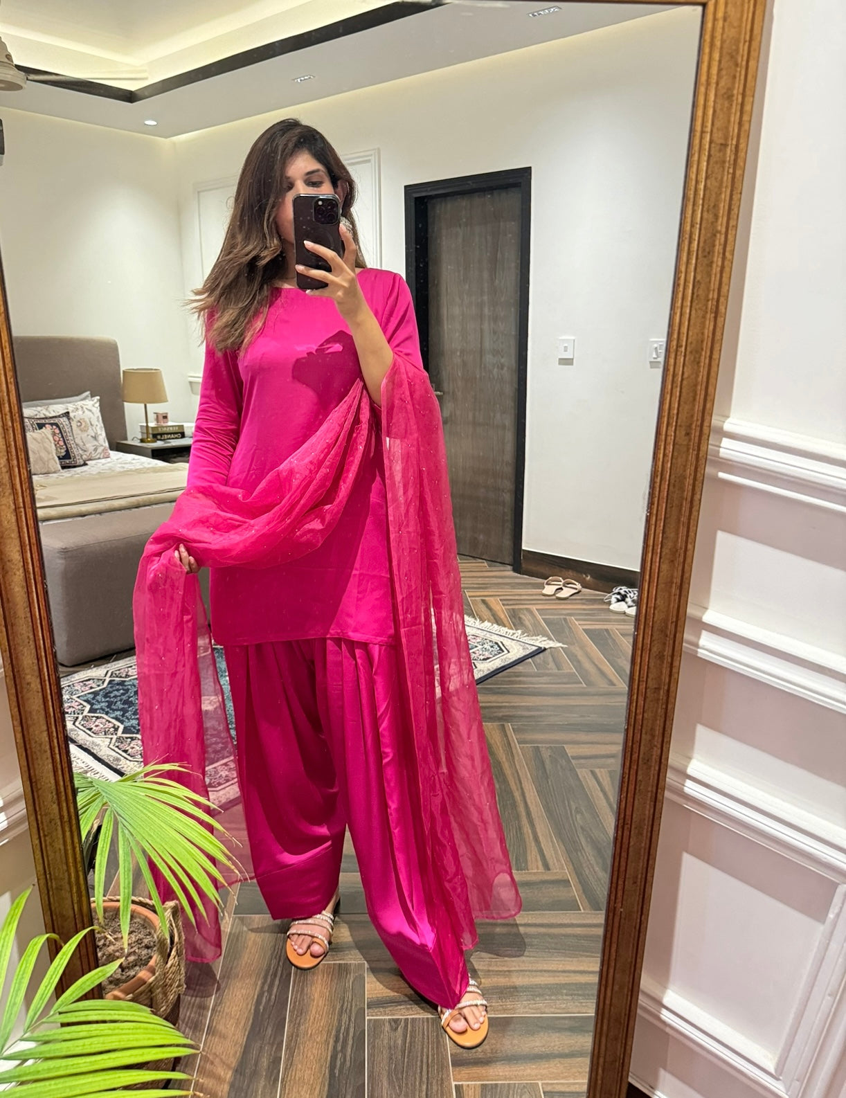 FS-04 Farshi SHalwar with Mukesh Chata duppata