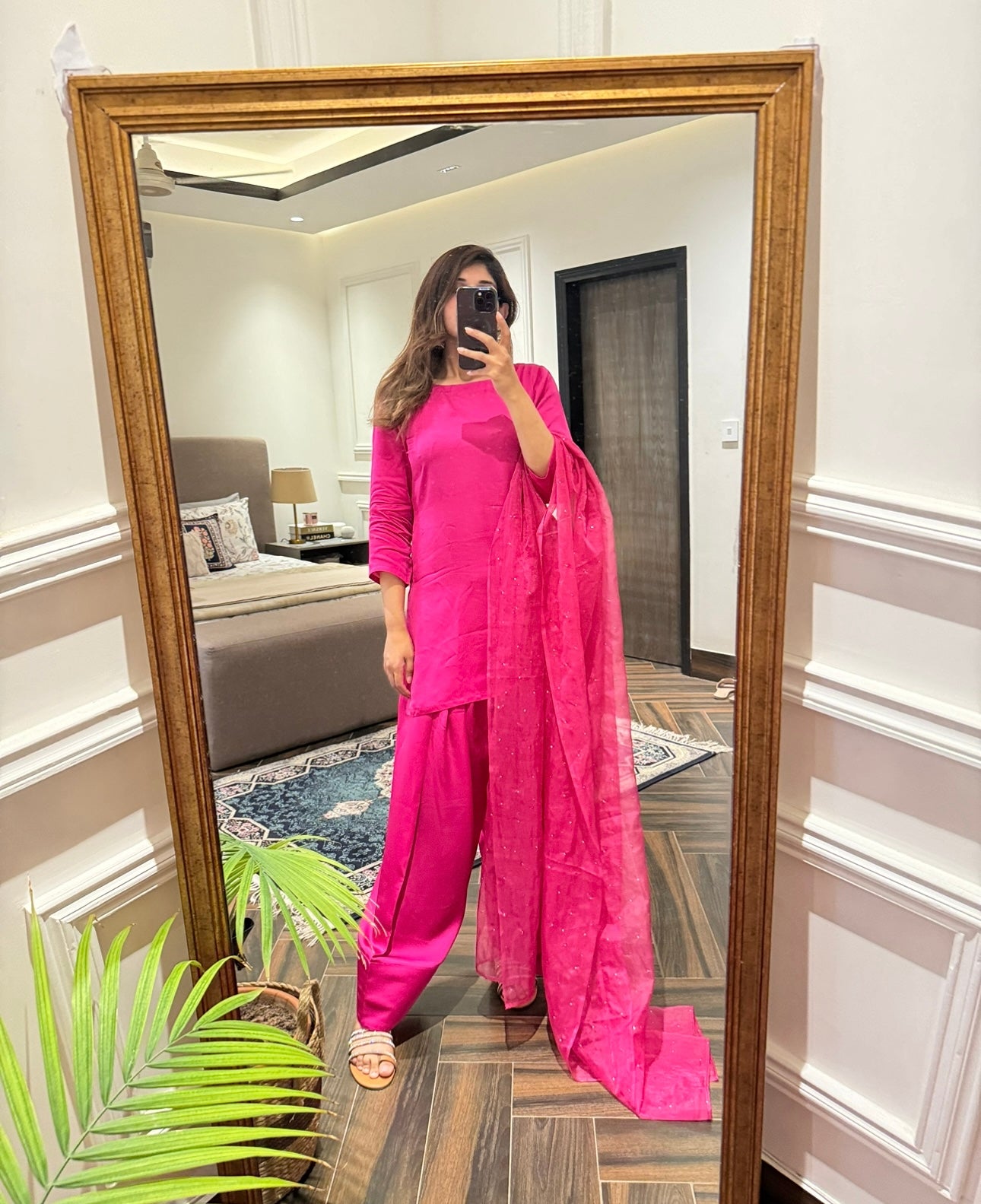 FS-04 Farshi SHalwar with Mukesh Chata duppata