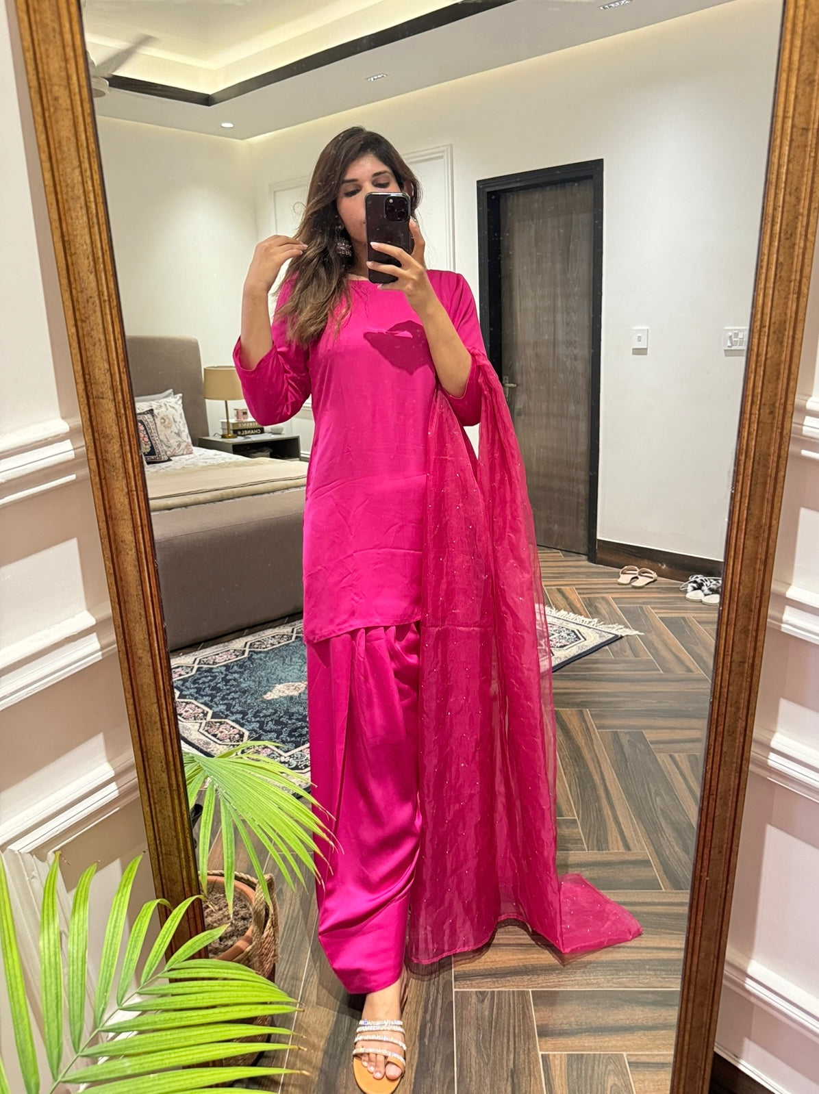 FS-04 Farshi SHalwar with Mukesh Chata duppata