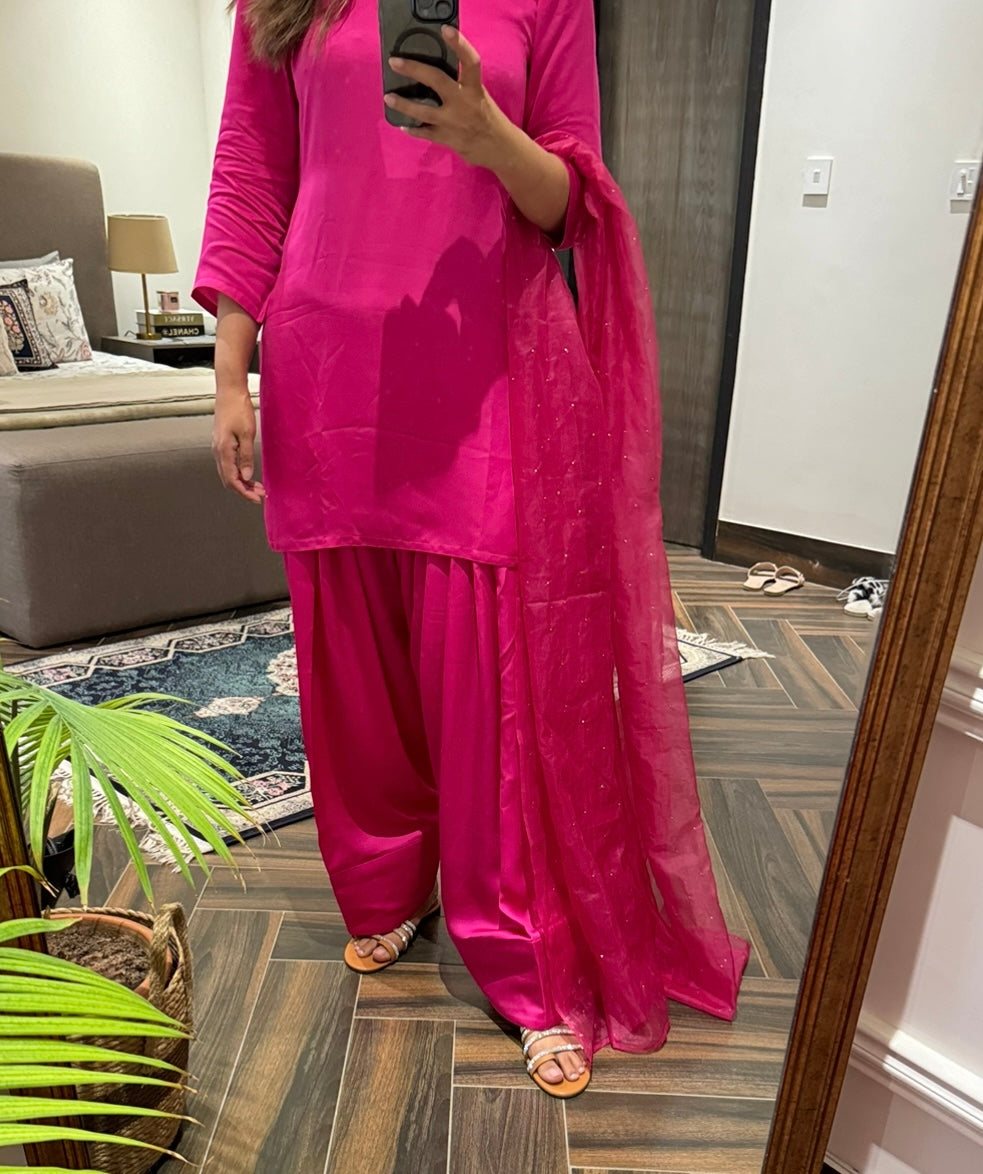FS-04 Farshi SHalwar with Mukesh Chata duppata