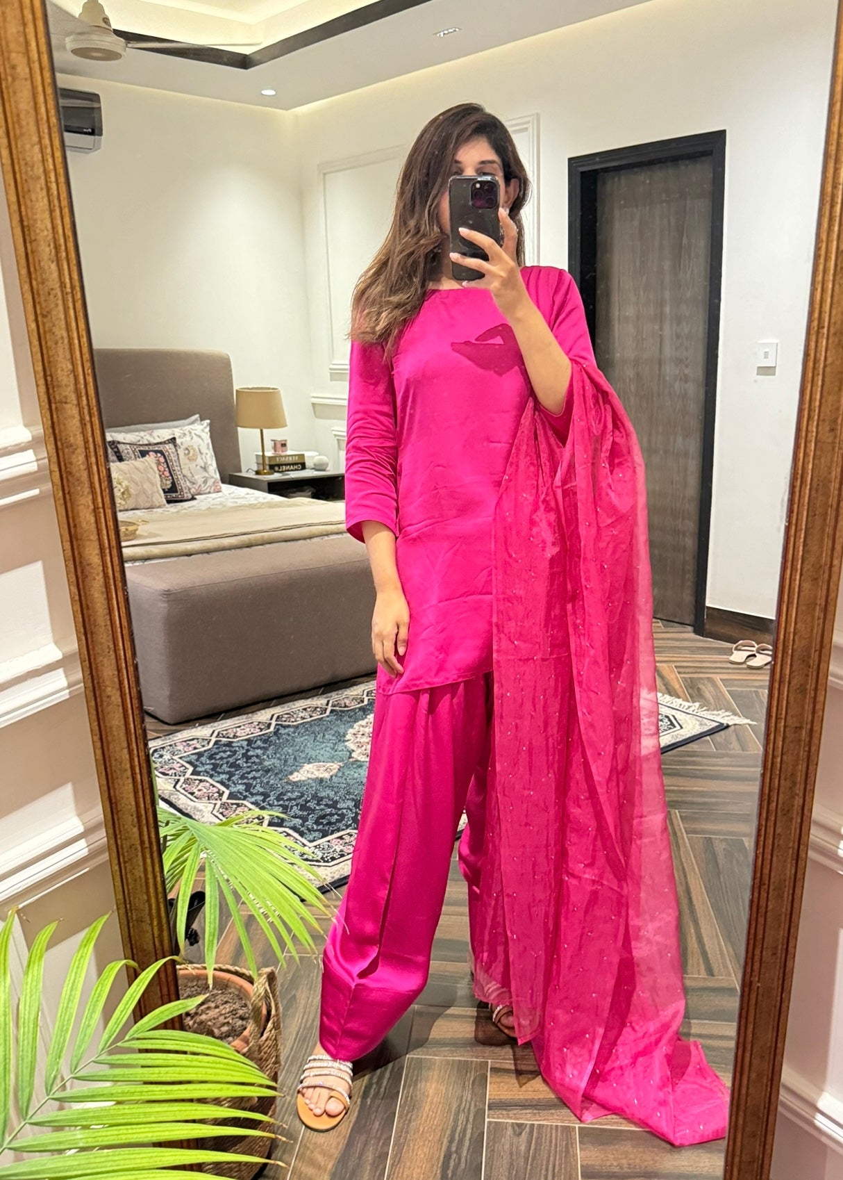 FS-04 Farshi SHalwar with Mukesh Chata duppata