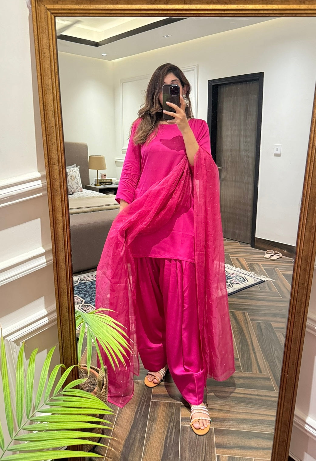 FS-04 Farshi SHalwar with Mukesh Chata duppata