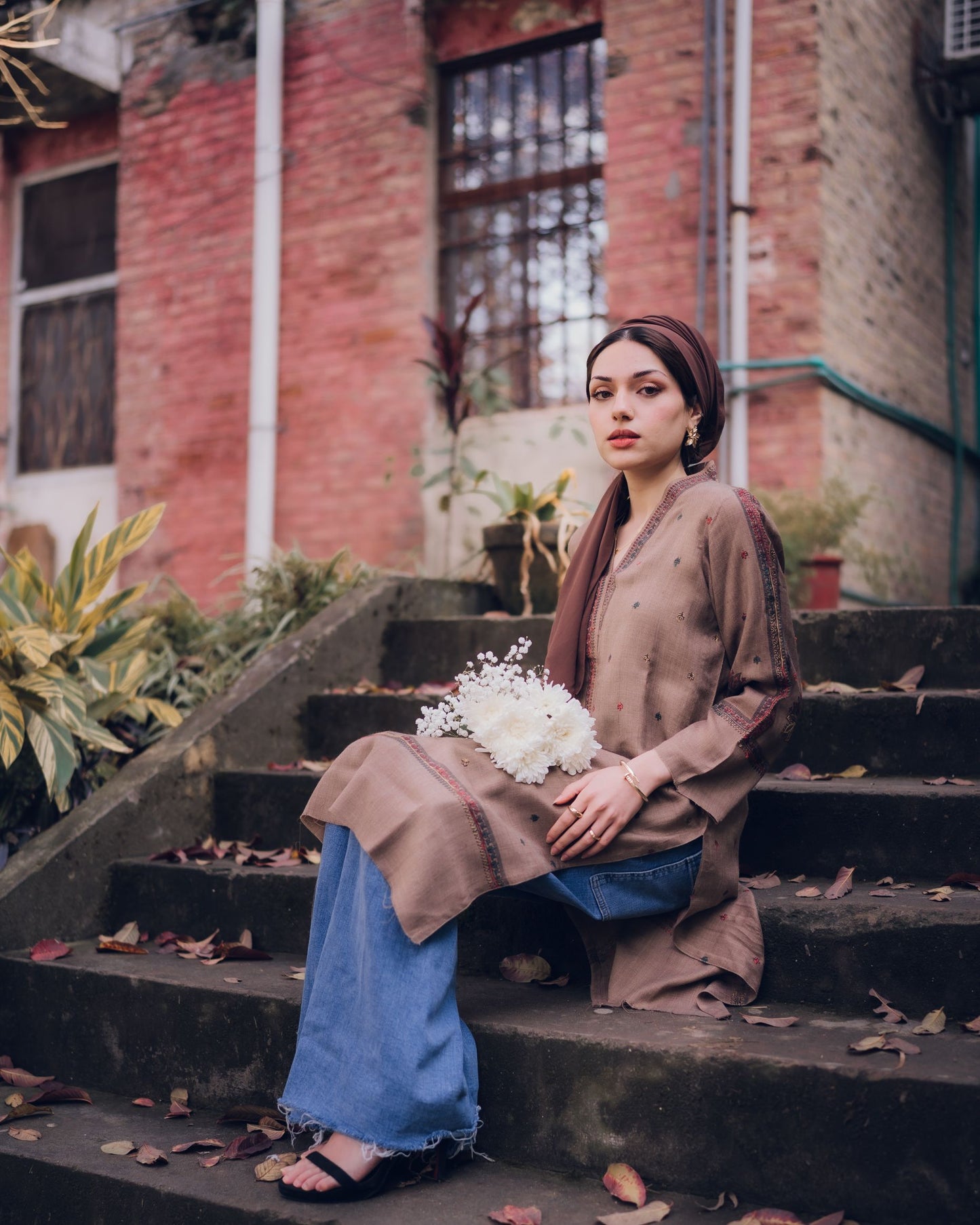 NU-02 Soft all season Pashmina kurta with chata