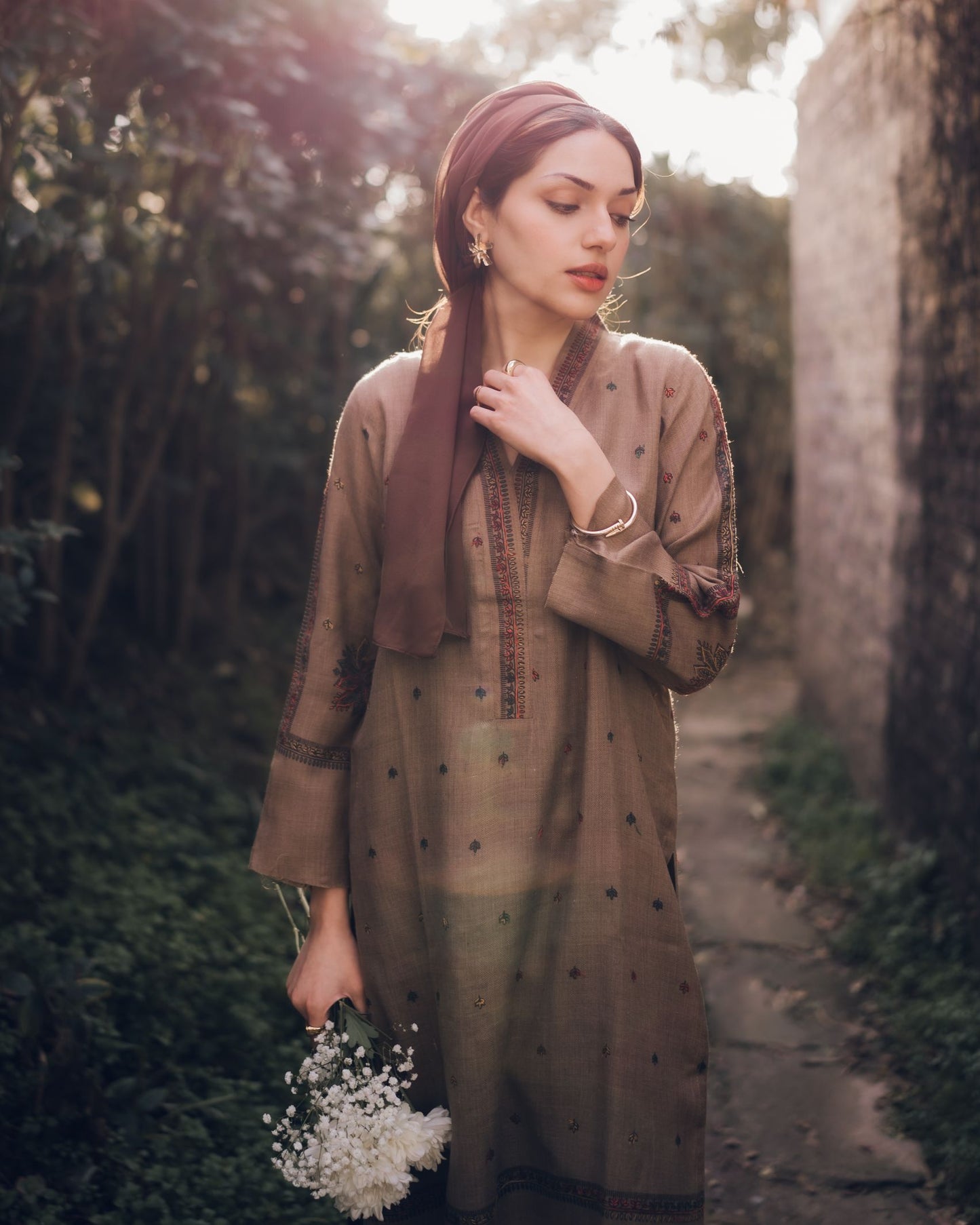 NU-02 Soft all season Pashmina kurta with chata