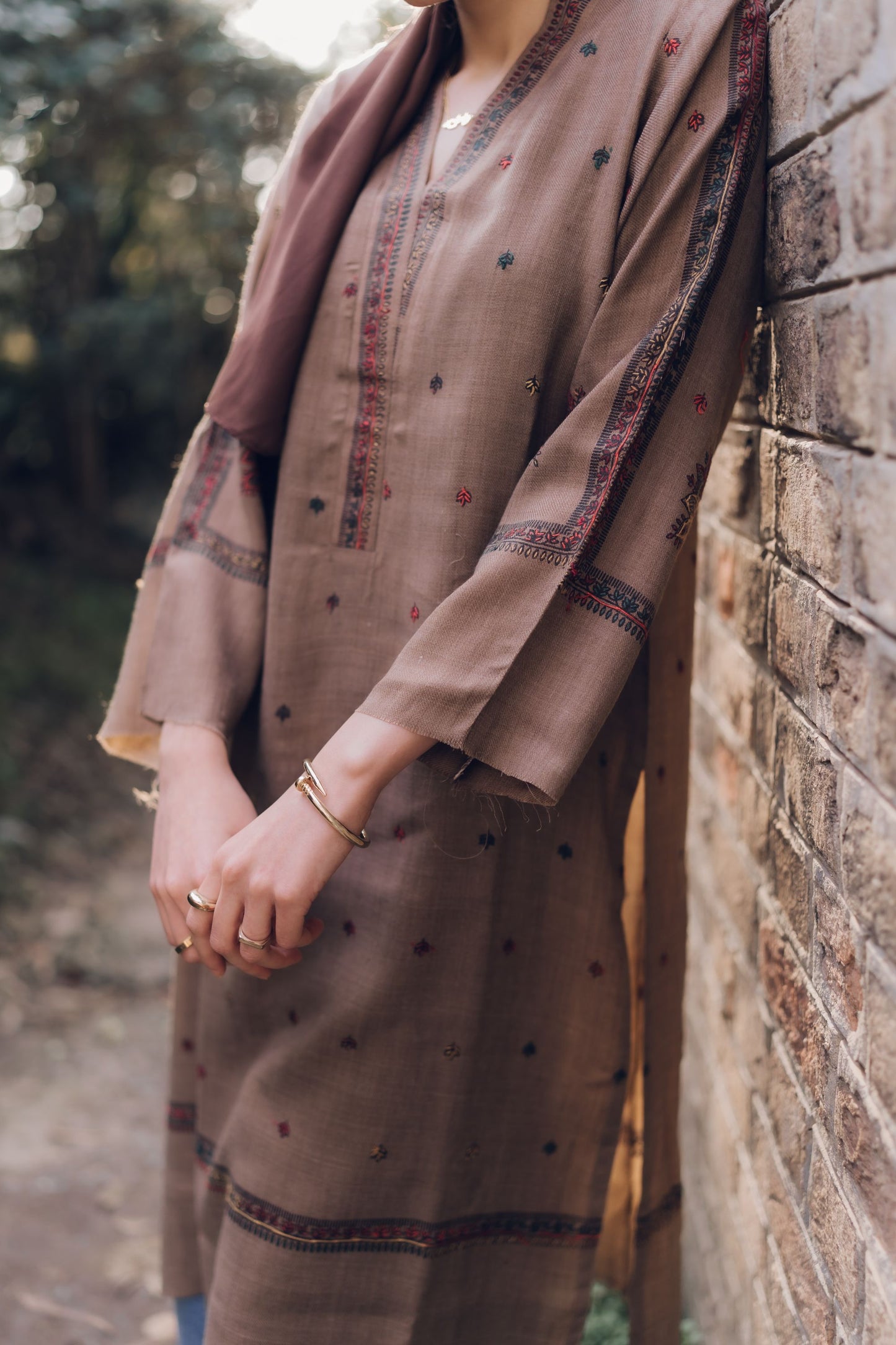 NU-02 Soft all season Pashmina kurta with chata