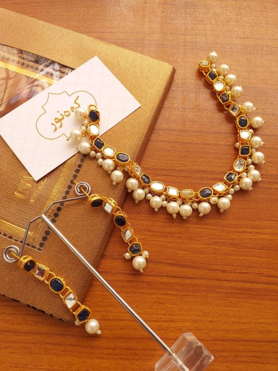 BE-79 Kunda peal necklase set