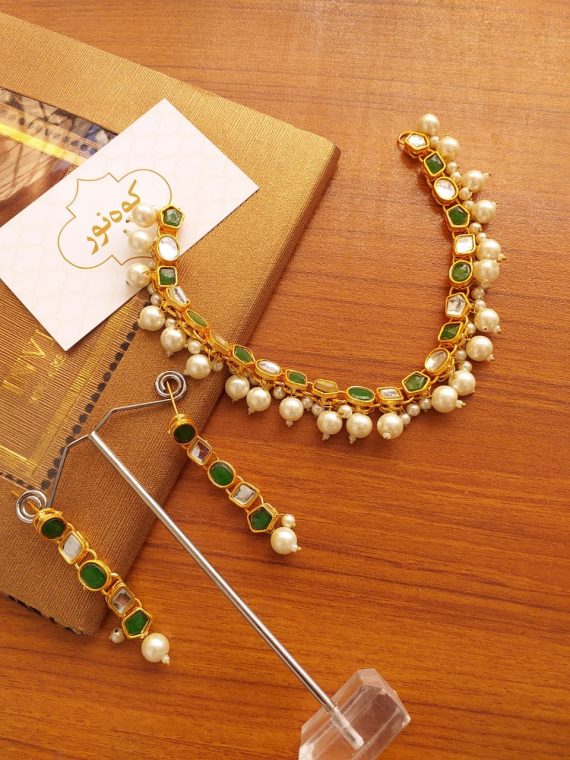 BE-79 Kunda peal necklase set