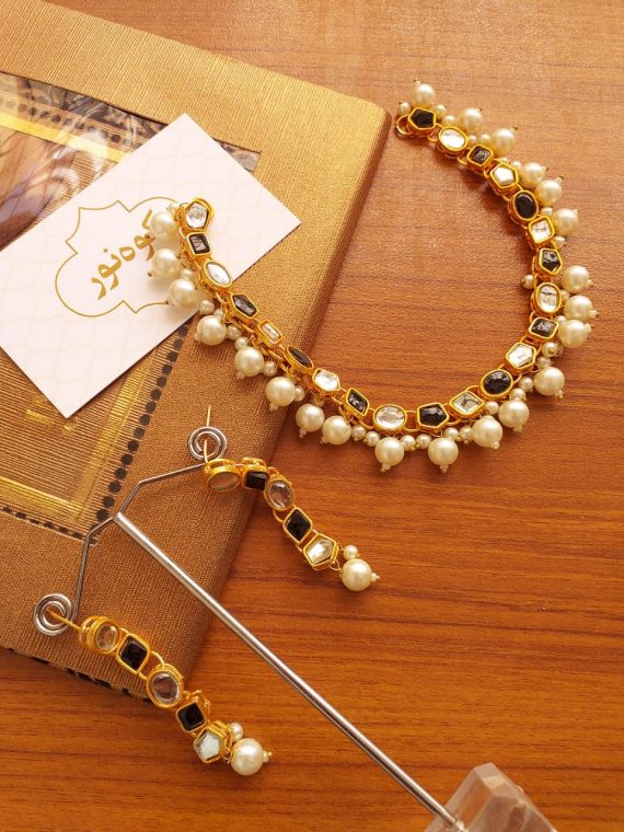 BE-79 Kunda peal necklase set