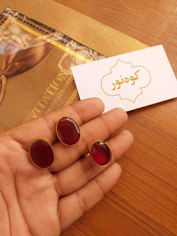BE-75 Stone tops with matching ring