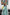 Mint green dress with contrasting green organza sleeves featuring intricate cutwork floral embroidery, blending soft elegance with nature-inspired design.
