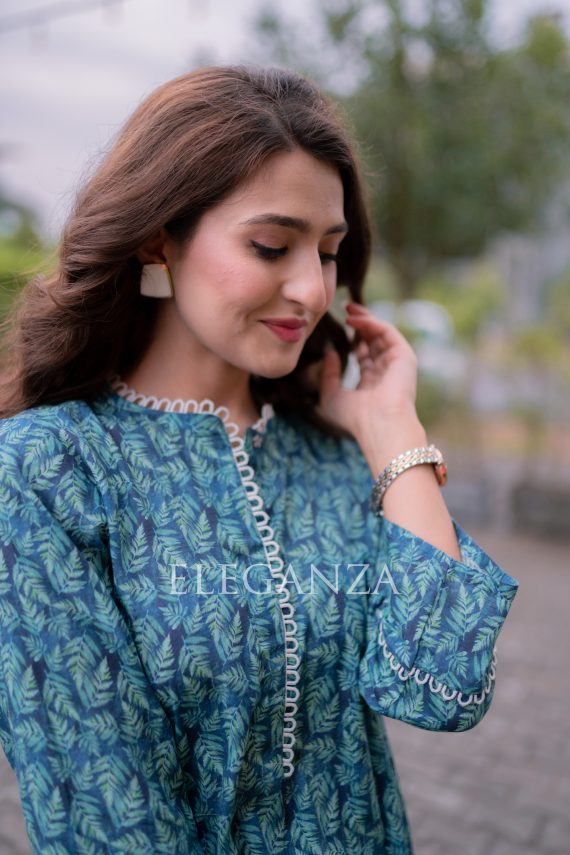 PS-05 Summer Blue 2PC Lawn Set