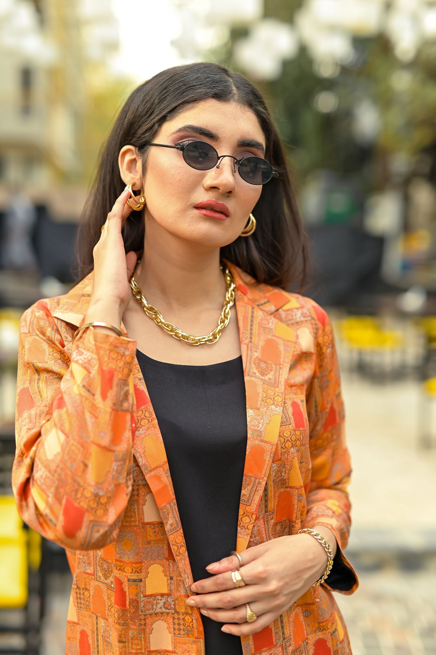 SD-13  Black separate with Printed orange Jacket