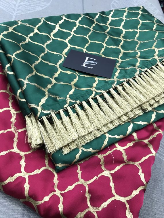 JK-09 Silk Block printed Duppata only