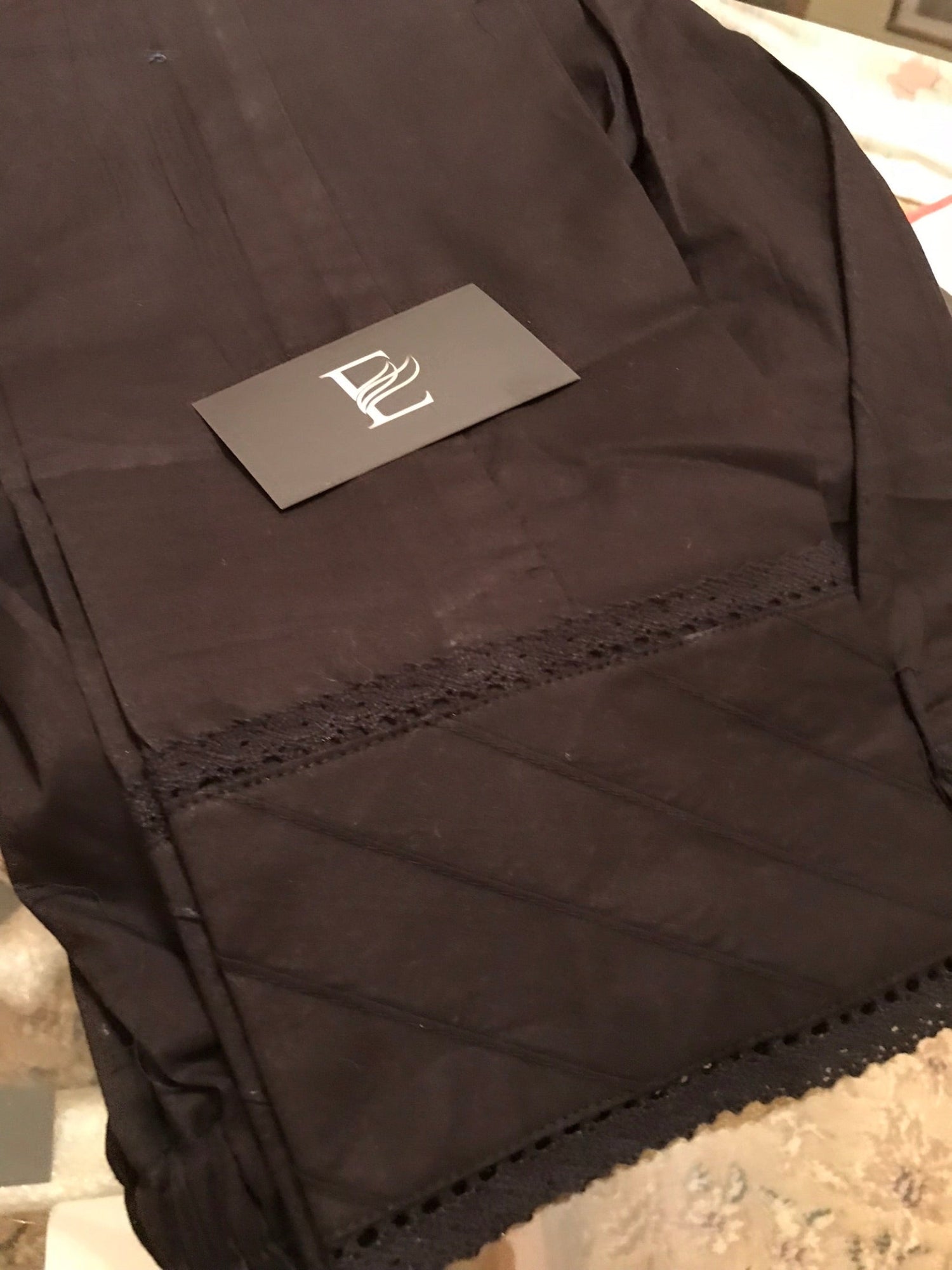 Double lined Straight pants