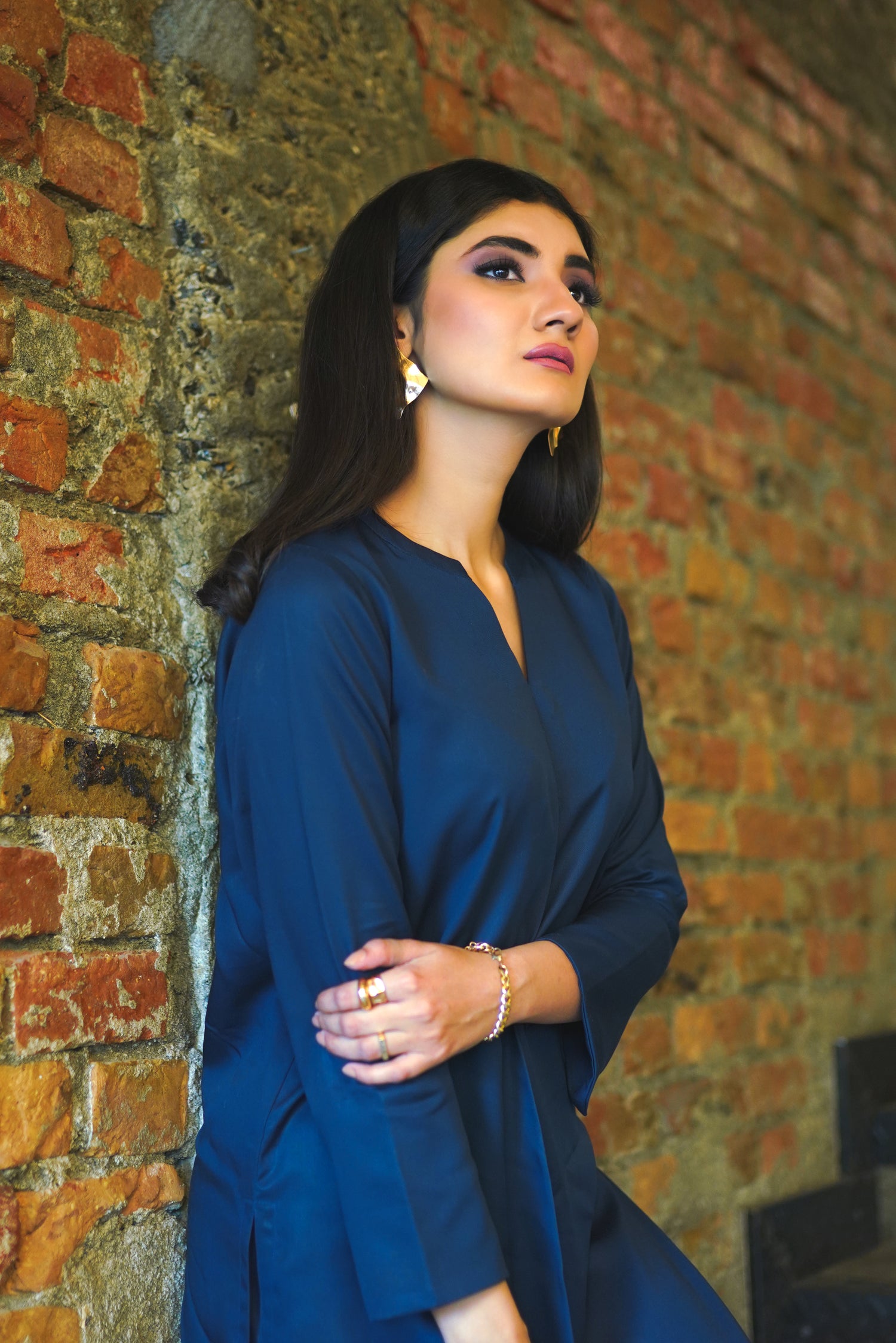 SD-09 Navy Blue separate with printed Jacket